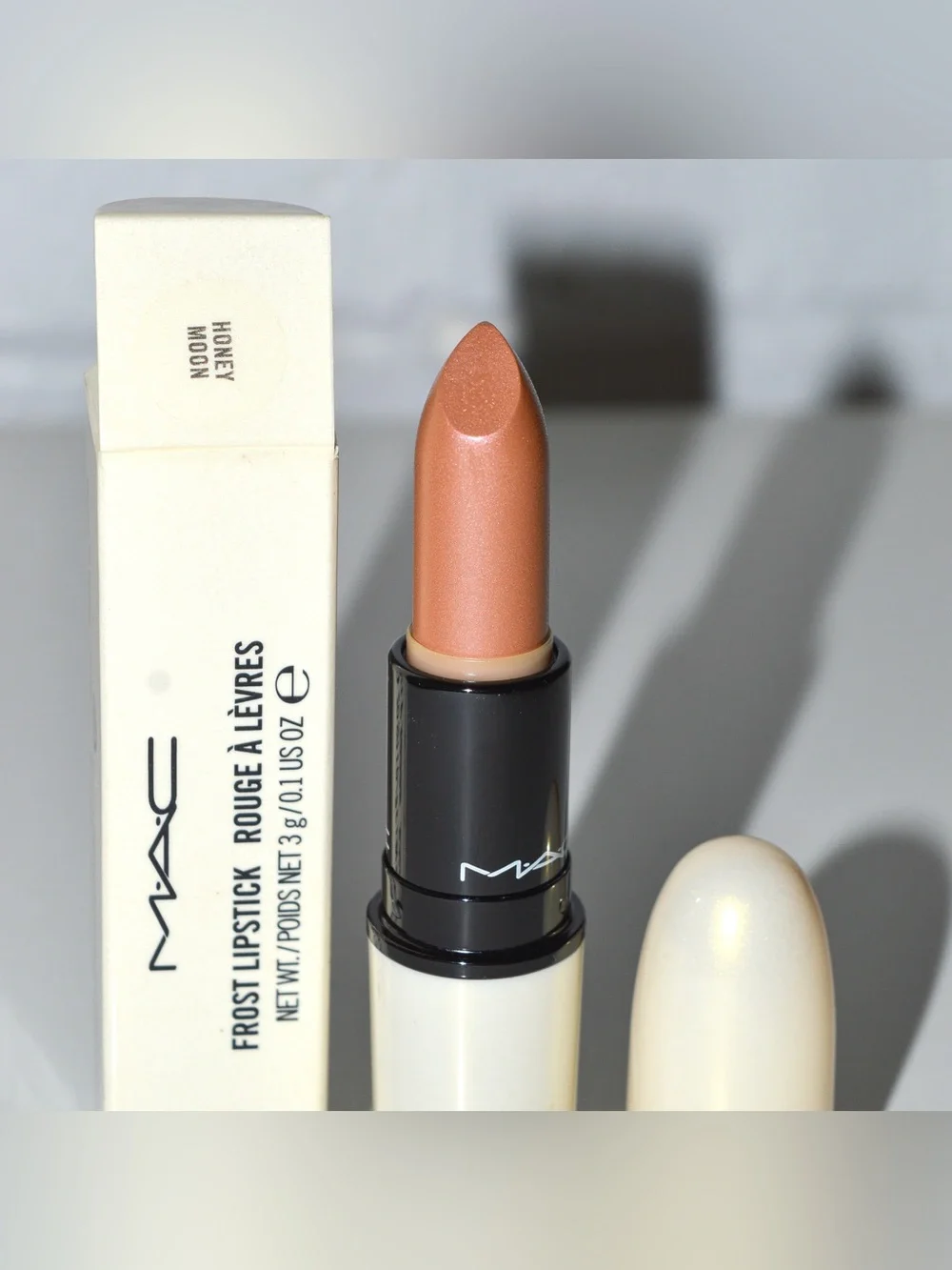 MAC Cosmetics Lipstick *HONEY MOON* Limited Edition Nude BNIB Extra Rare
